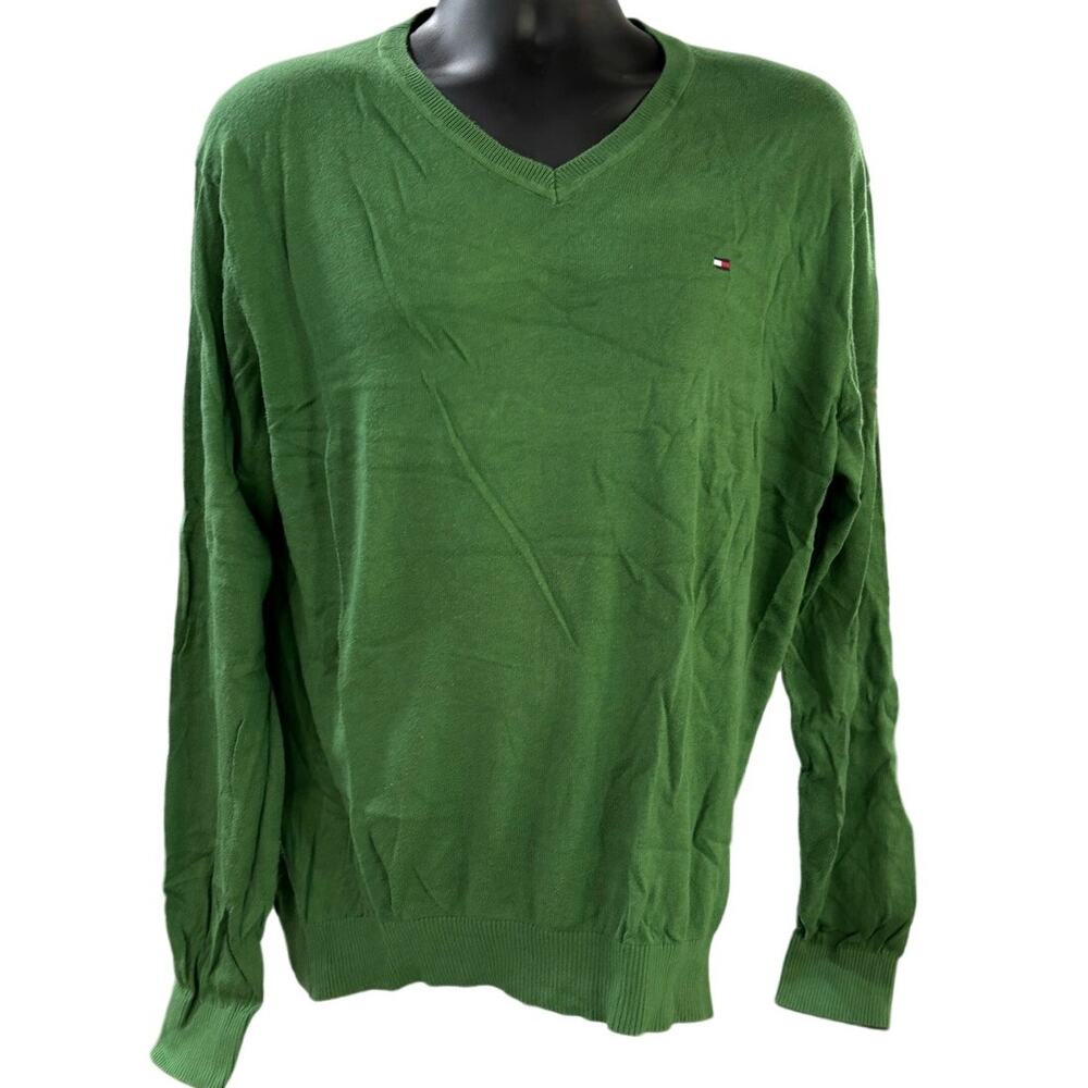 Tommy Hilfiger Sweater Size XLarge Green